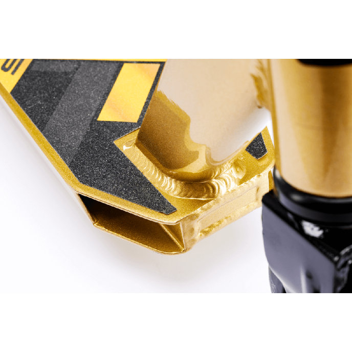 Kolobežka FlaX 8.6 stunt metalická zlatá