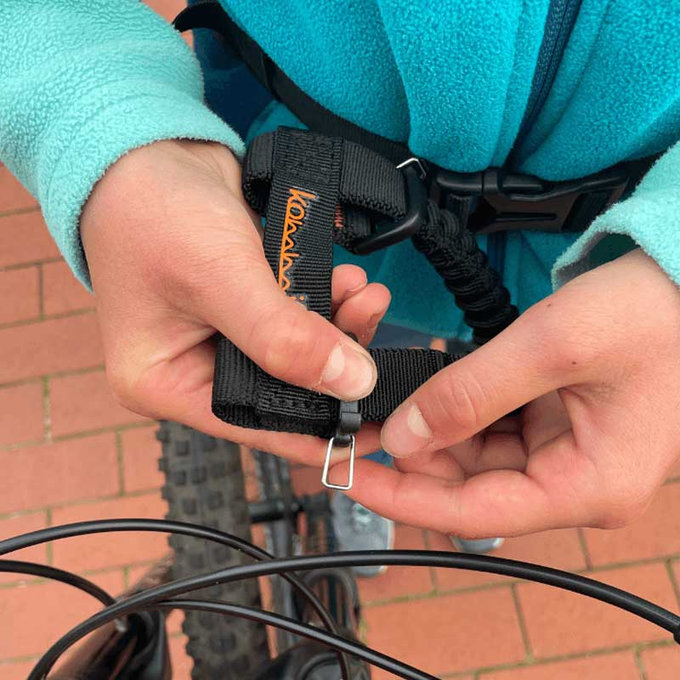 Bungee elastická spojka na lano