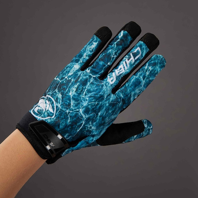 Cyklistické rukavice pre deti Elements Youth oceán