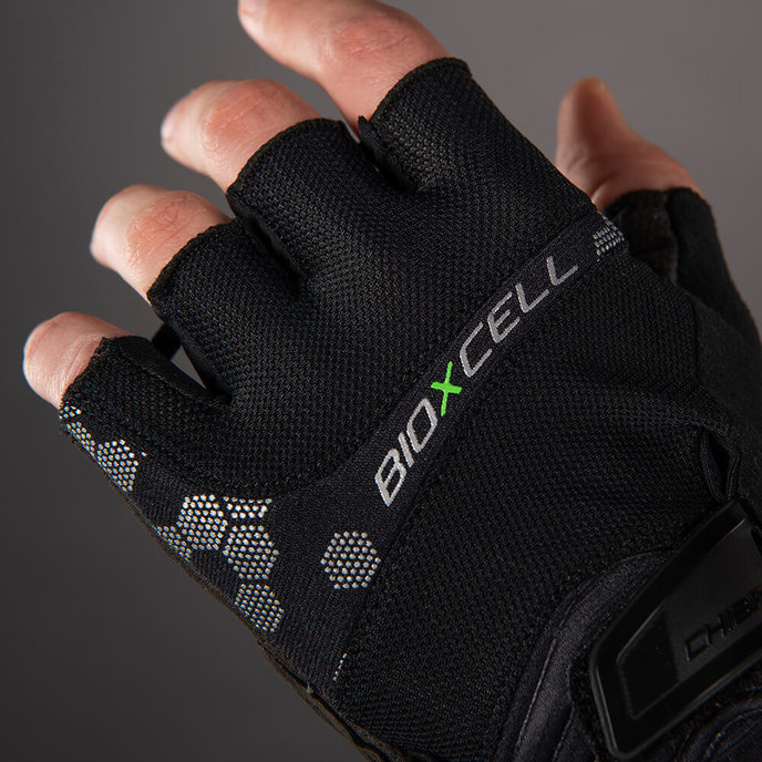Cyklistické rukavice pre dospelých BioXCell Pro čierne