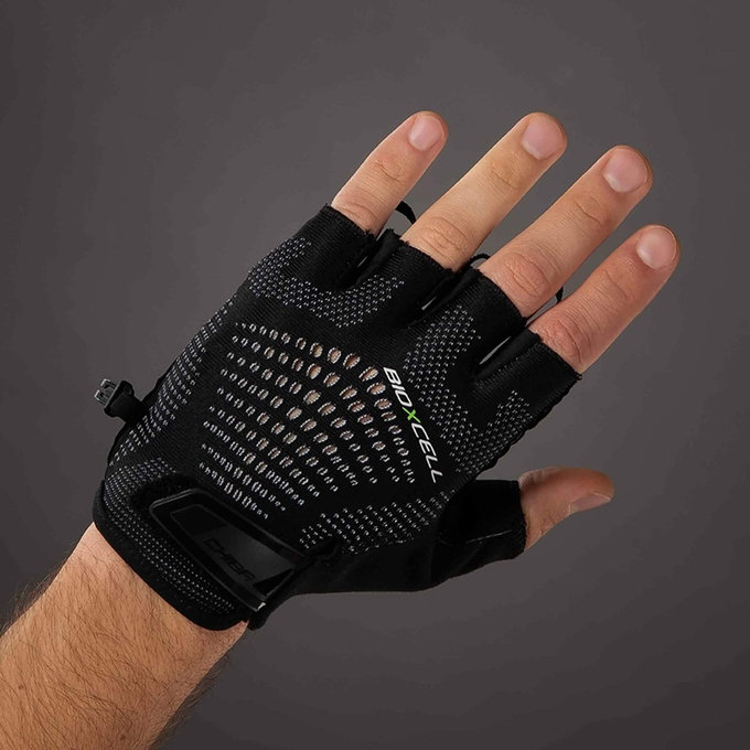 Cyklistické rukavice pre dospelých BioXCell Super Fly čierne