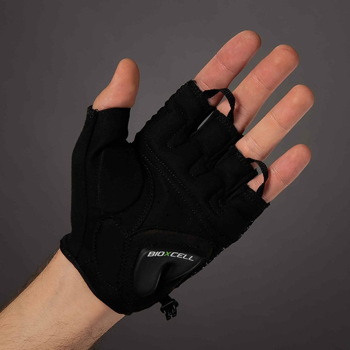 Cyklistické rukavice pre dospelých BioXCell Super Fly čierne