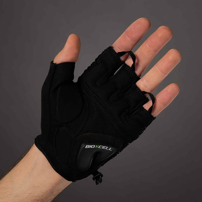 Cyklistické rukavice pre dospelých BioXCell Super Fly čierne