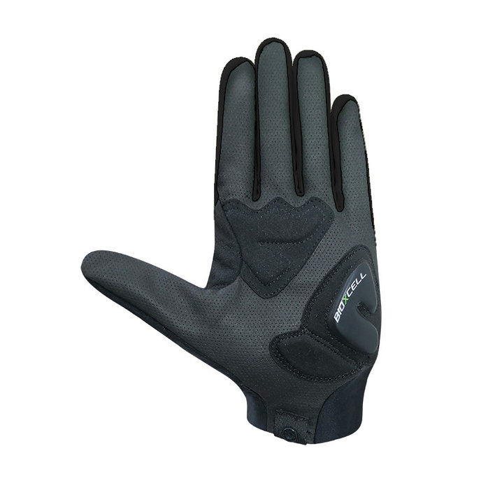 Cyklistické rukavice pre dospelých BioXCell Touring čierne