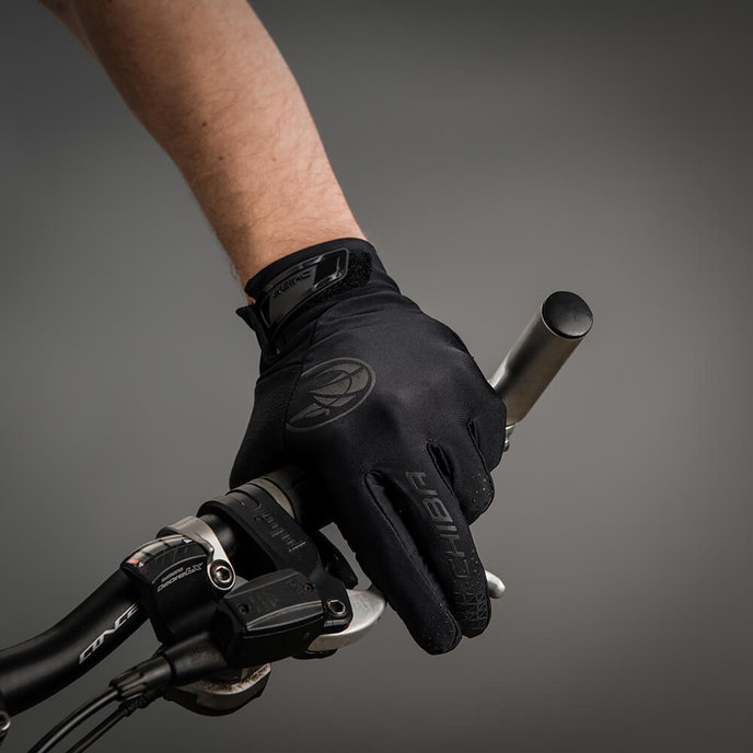 Cyklistické rukavice pre dospelých BioXCell Touring čierne