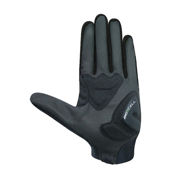 Cyklistické rukavice pre dospelých BioXCell Touring čierne