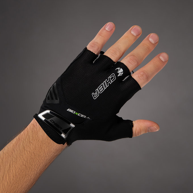 Cyklistické rukavice pre dospelých BioXCell Air čierne