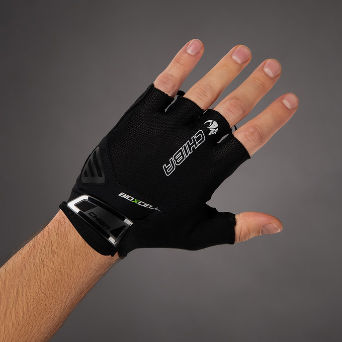 Cyklistické rukavice pre dospelých BioXCell Air čierne