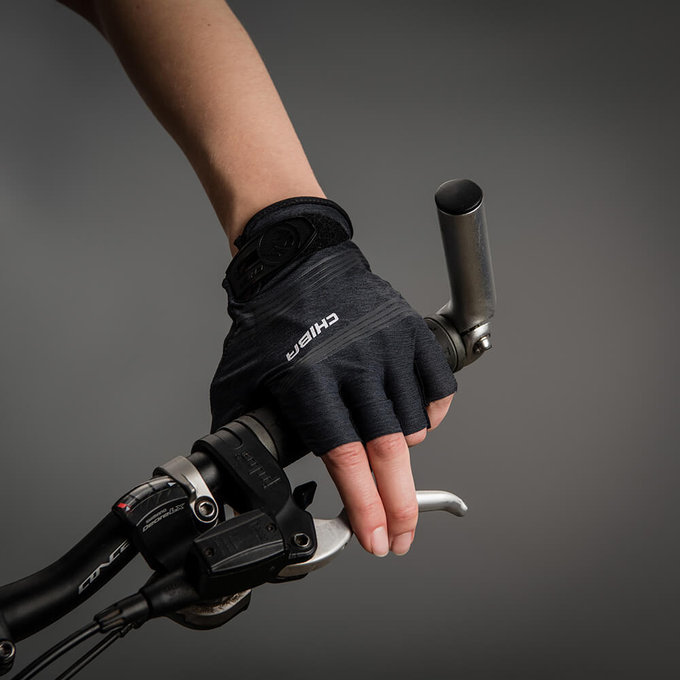 Cyklistické rukavice pre ženy Lady SuperLight čierne