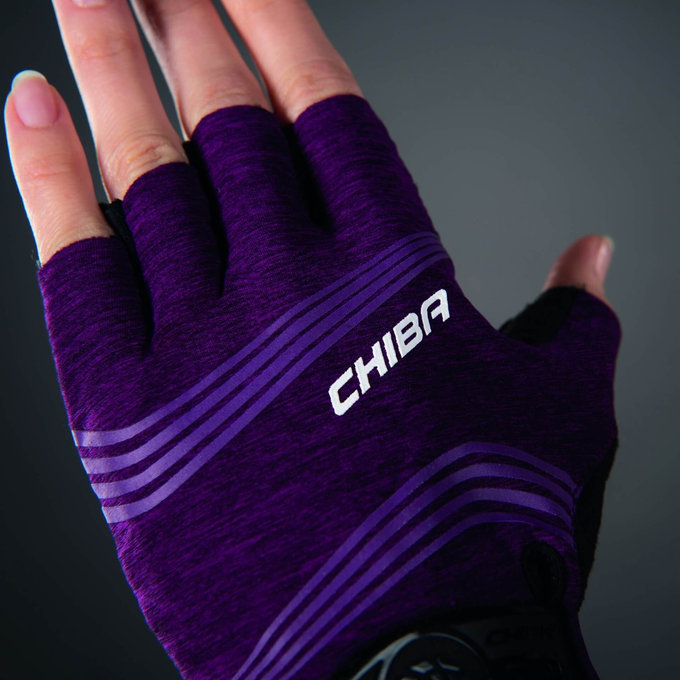 Cyklistické rukavice pre ženy Lady SuperLight fialové