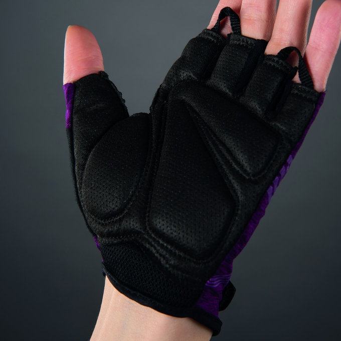 Cyklistické rukavice pre ženy Lady SuperLight fialové