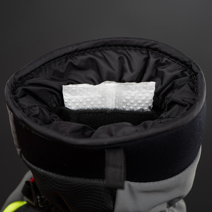 Zimné cyklistické rukavice pre dospelých Alaska Plus Šedé