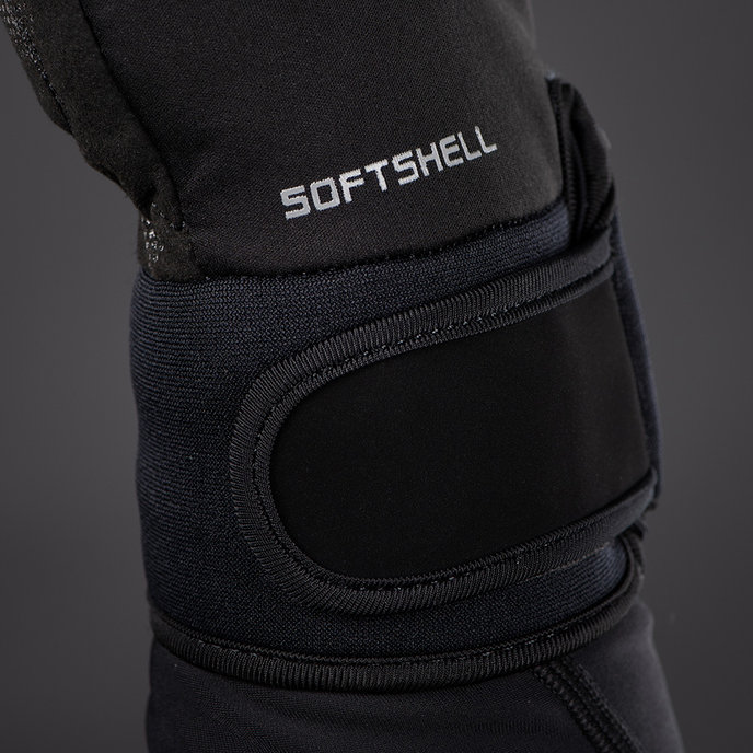 Zimné cyklistické rukavice pre dospelých Classic Čierna