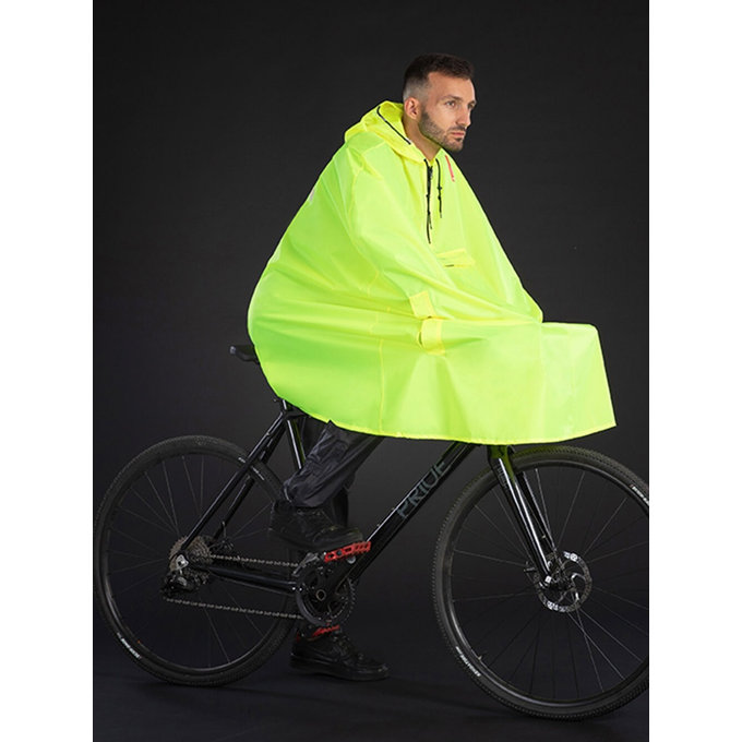 Pončo do dažďa pre dospelých neónovo žlté