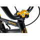  Detský BMX bicykel XtriX mini 16 čierny/zlatý