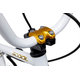 Detský BMX bicykel XtriX mini 16 biely/zlatý