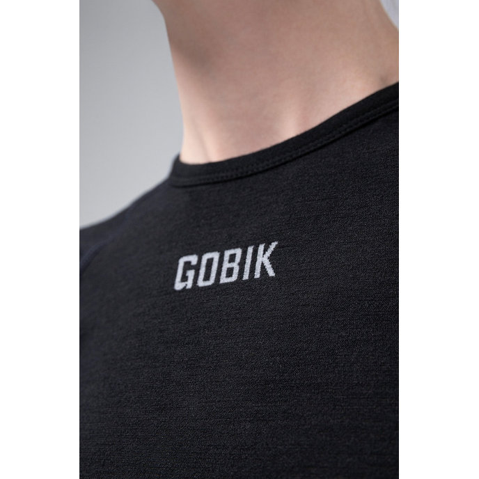GOBIK tričko MERINO WOMEN COAL