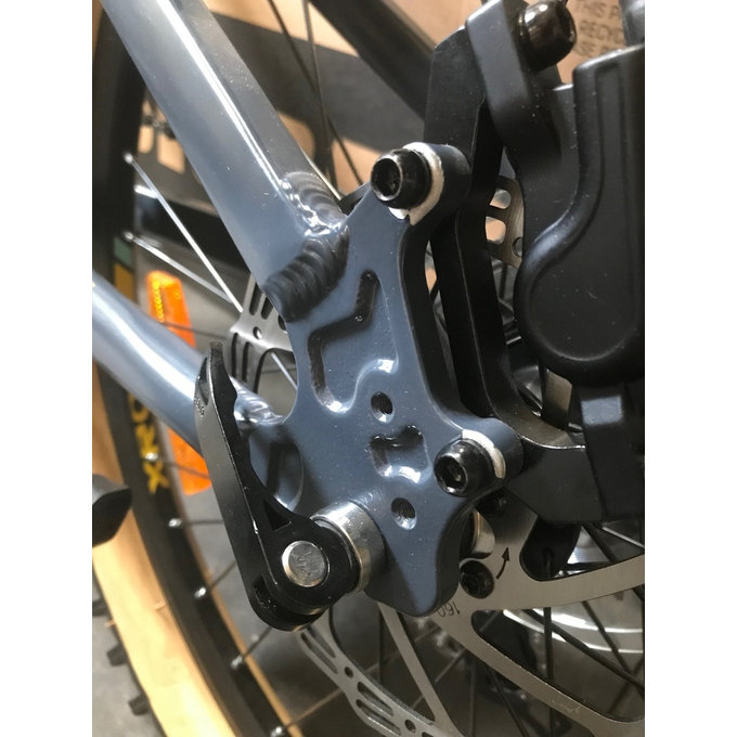 Detský bicykel Xroc plus 24-8S tmavosivá/aqua