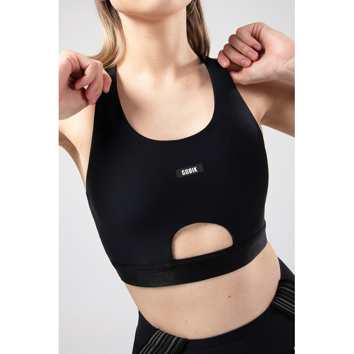 GOBIK podprsenka CRUX WOMEN JET BLACK