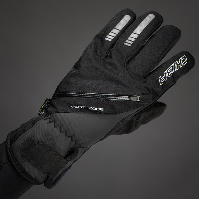 Zimné cyklistické rukavice pre dospelých City Liner čierne