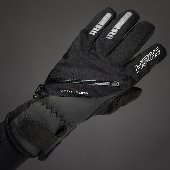 Zimné cyklistické rukavice pre dospelých City Liner čierne