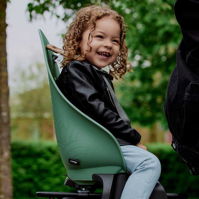 Zadná sedačka Ta-ke na bicykel pre MIK nosiče