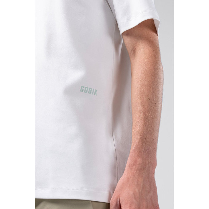 GOBIK tričko OVER RIDE UNISEX WHITE