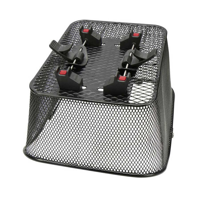 CITY BASKET 2 košík na nosič čierny