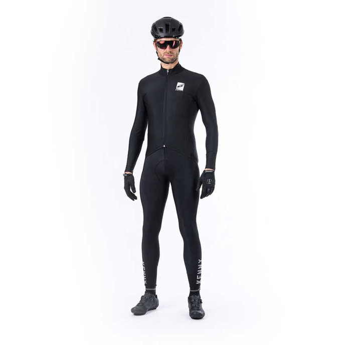 Zimný cyklistický dres ESCAPE Black