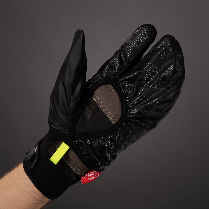 Cyklistické rukavice pre dospelých Pro Summer čierne