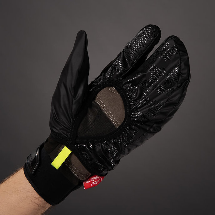 Cyklistické rukavice pre dospelých Pro Summer čierne