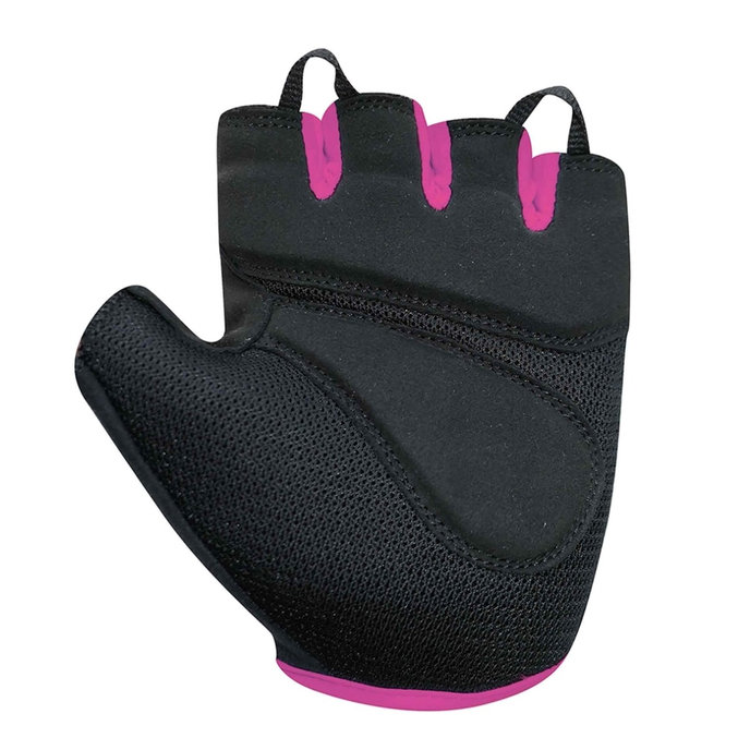 Cyklistické rukavice pre ženy Lady Gel čierne/ružové