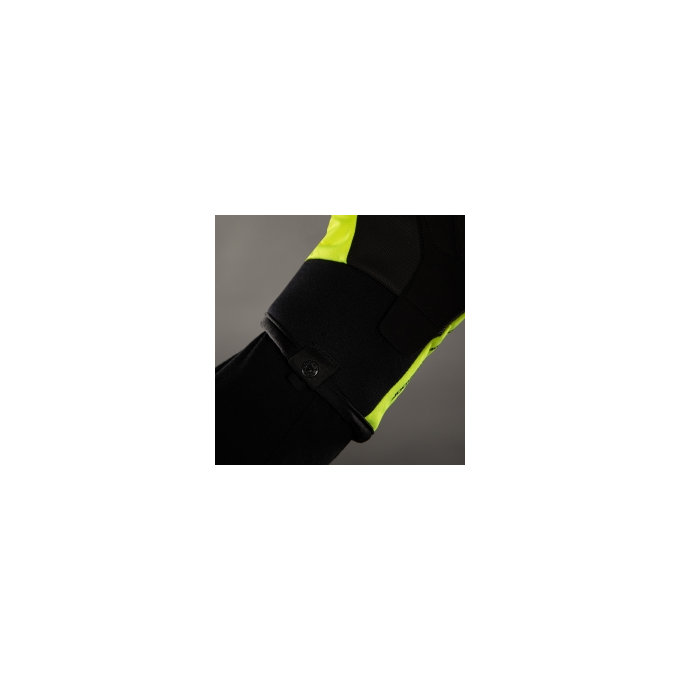 Zimné cyklistické rukavice pre dospelých BioXcell Warm Winter neónovo žlté