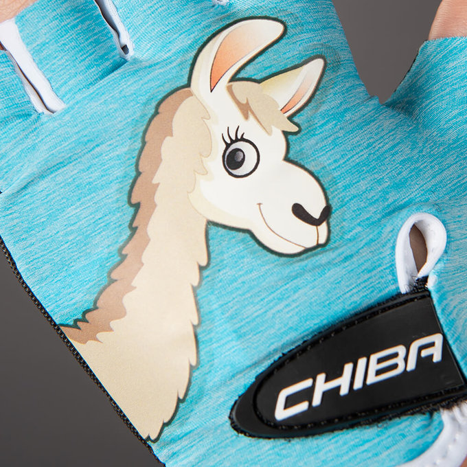 Cyklistické rukavice pre deti Cool Kids Lama