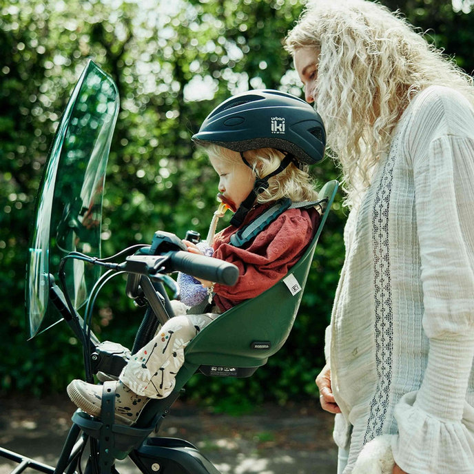 Predná sedačka BIO na bicykel s adaptérom