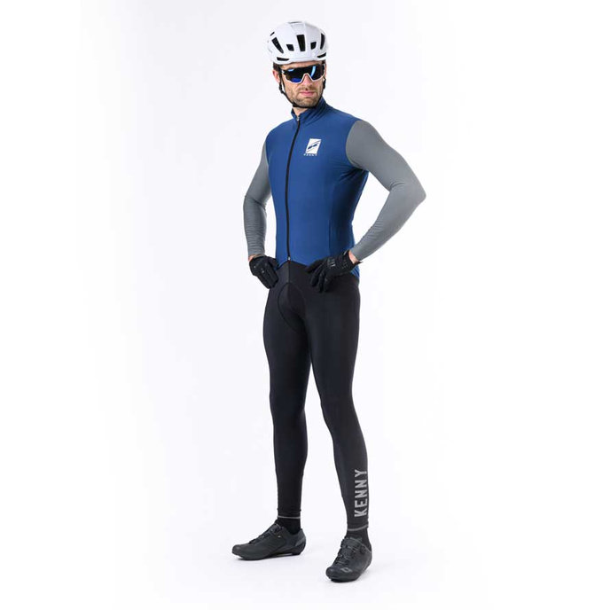 Zimný cyklistický dres ESCAPE Petrol