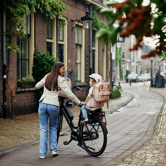 Zadná sedačka Ta-ke na bicykel pre MIK nosiče