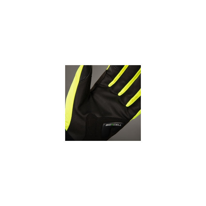 Zimné cyklistické rukavice pre dospelých BioXcell Warm Winter neónovo žlté