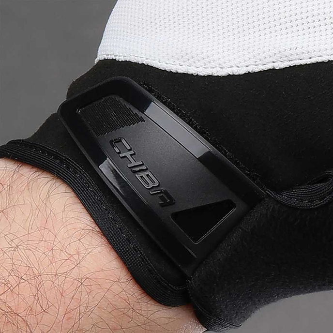 Cyklistické rukavice pre dospelých BioXCell Road biele