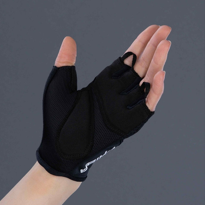 Cyklistické rukavice pre ženy Lady Gel S čierne