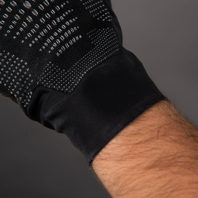 Cyklistické rukavice pre dospelých Superlight čierne