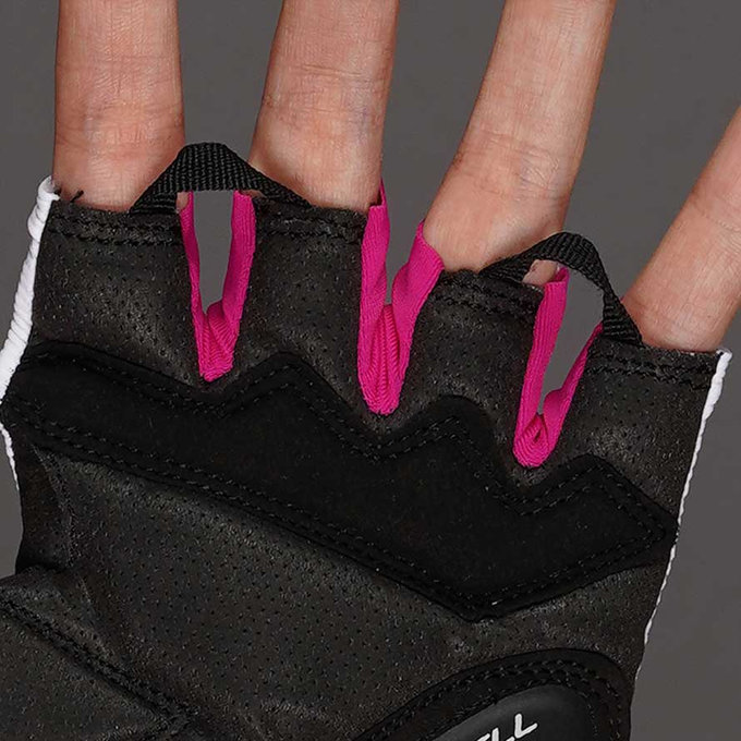 Cyklistické rukavice pre ženy BioXCell Lady biele