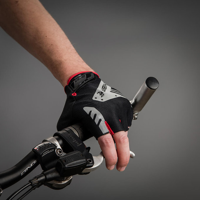 Cyklistické rukavice pre dospelých Air Plus Reflex