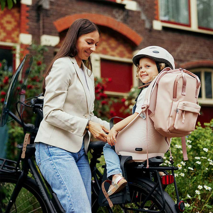 Zadná sedačka Ta-ke s adaptérom na nosič bicykla