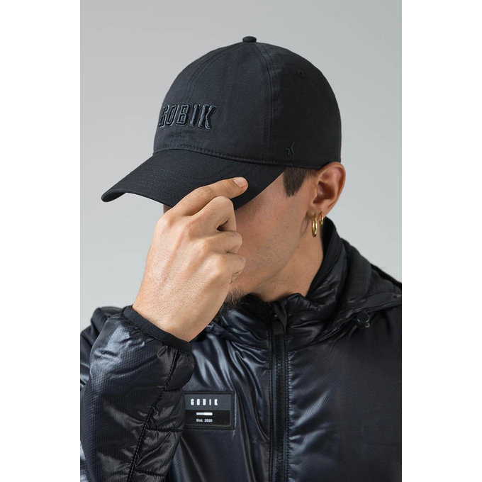 GOBIK šiltovka UNWIND UNISEX BLACK LEAD