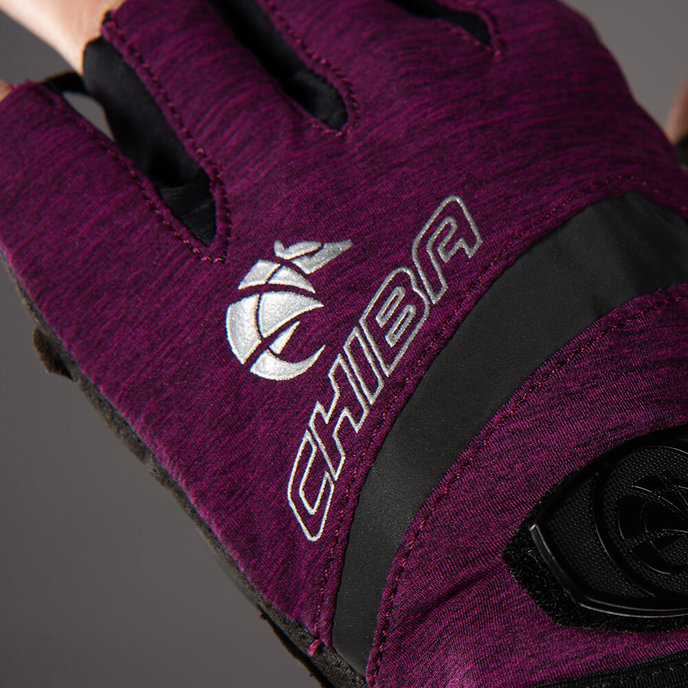 Cyklistické rukavice pre ženy Lady BioXCell fialové