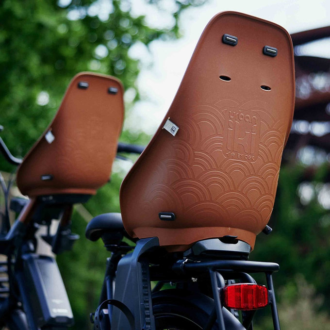 Zadná sedačka BIO na bicykel s adaptérom na nosič