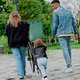 Zadná sedačka Ta-ke na bicykel s adaptérom a nosičom na rám SET