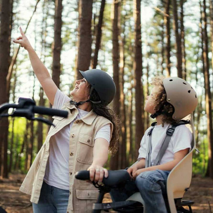Zadná sedačka U-me na bicykel pre MIK nosiče