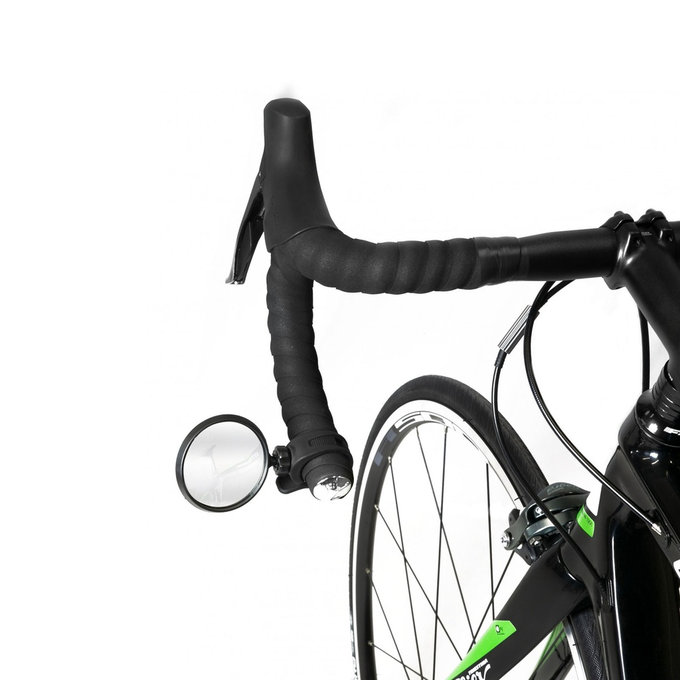 Spätné zrkadlo na riadidlá bicykla